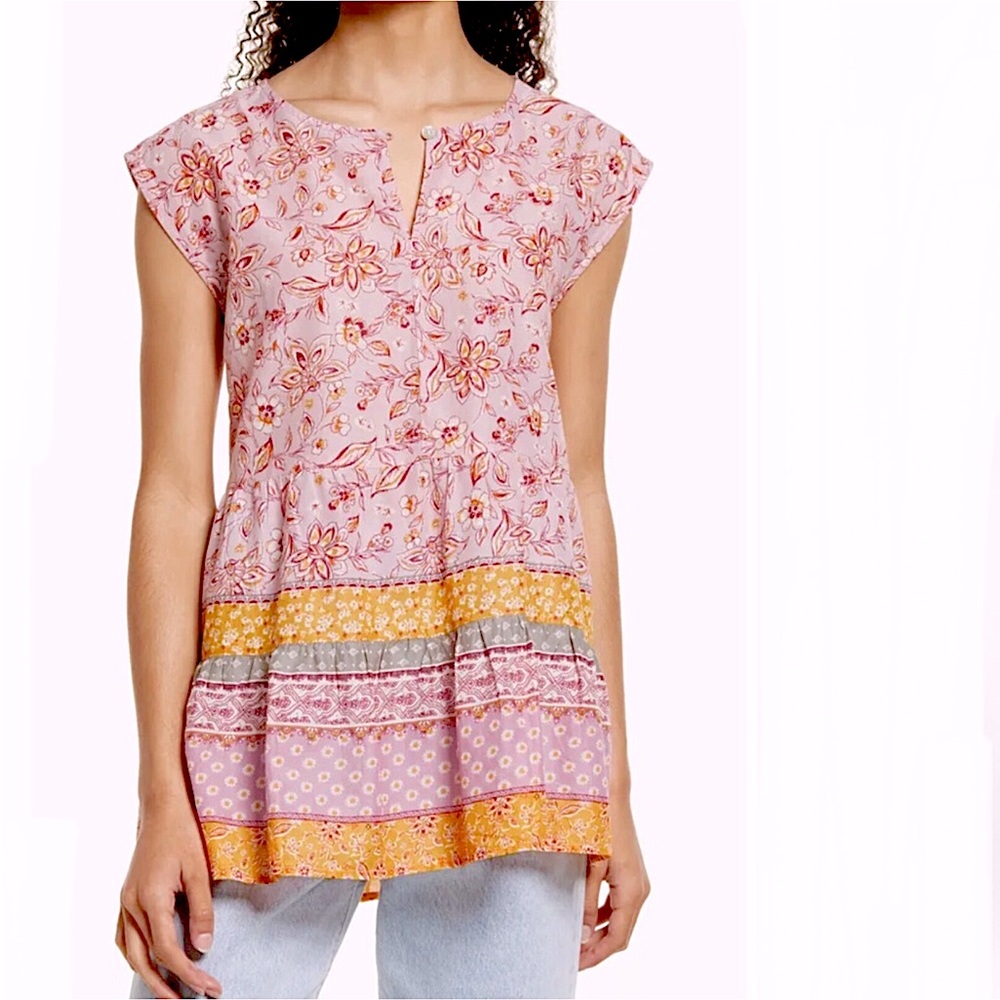 Beachlunchlounge Jessa Printed Tunic